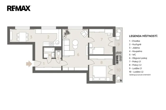 Prodej bytu 3+1, Ostrava - Poruba, Vietnamská, 66 m2