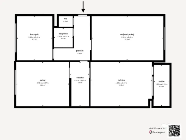 Prodej bytu 3+1, Plasy, Potoční, 74 m2