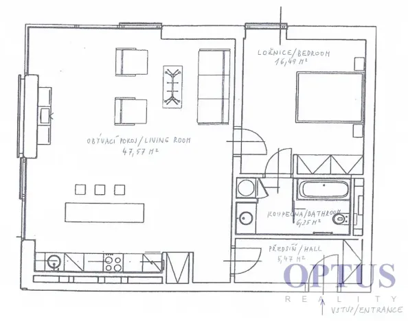 Pronájem bytu 2+kk, Praha - Vinohrady, Korunní, 76 m2