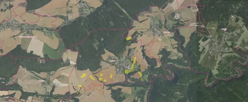 Prodej pole, Bratřínov, 19242 m2