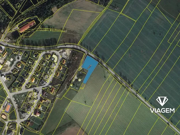 Prodej podílu pole, Dačice, 451 m2