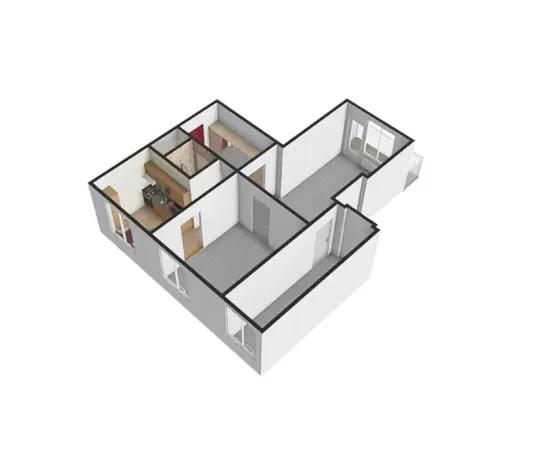 Pronájem bytu 3+1, Ivančice, Okružní, 67 m2