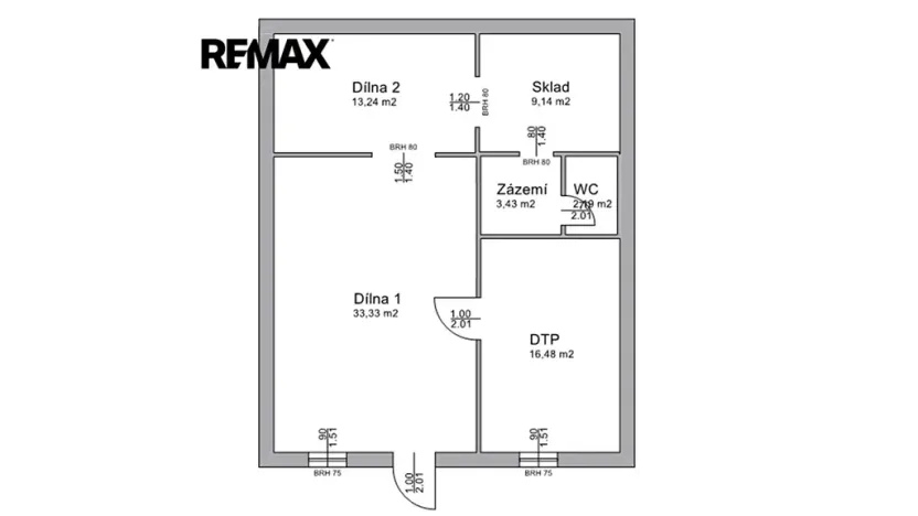 Prodej obchodního prostoru, Frýdek-Místek, Třebízského, 180 m2