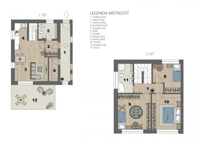 Pronájem bytu 4+kk, Trutnov - Volanov, K Břízkám, 92 m2