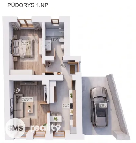 Prodej rodinného domu, Orlovice, 54 m2