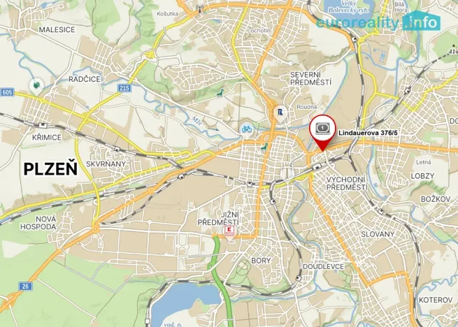 Prodej ubytování, Plzeň, Lindauerova, 700 m2