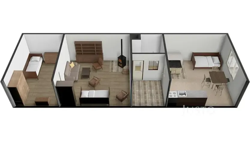 Prodej rodinného domu, Dobev, 64 m2