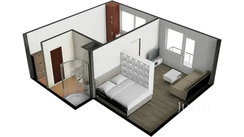 Prodej bytu 1+1, Písek, třída Přátelství, 38 m2