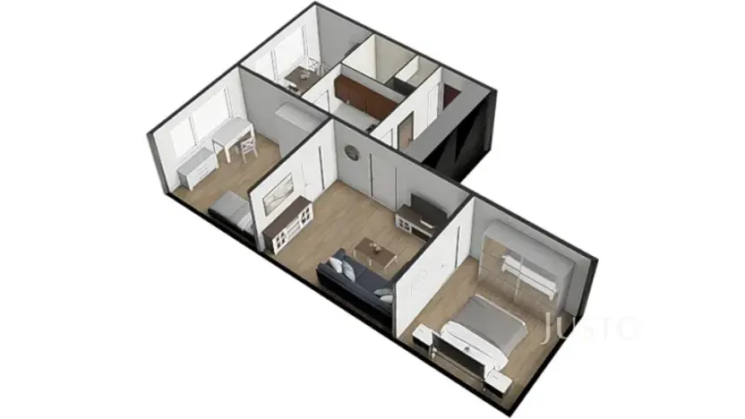 Prodej bytu 3+1, Písek, Na Stínadlech, 64 m2