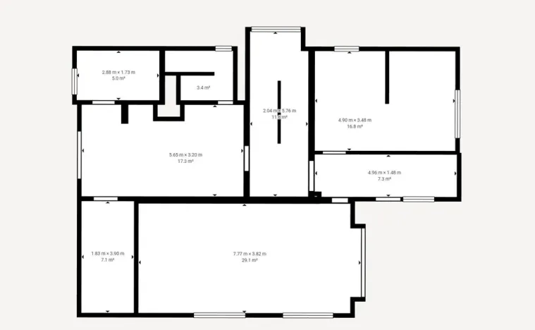 Prodej rodinného domu, Zlín - Prštné, M. Alše, 260 m2