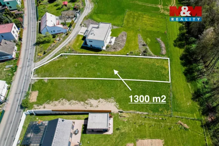 Prodej pozemku pro bydlení, Zlín, Pod Větřákem, 1300 m2