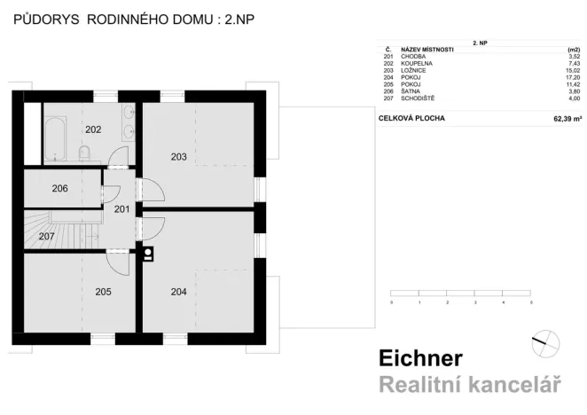 Prodej rodinného domu, Panenské Břežany, Nad Svatou Annou, 184 m2