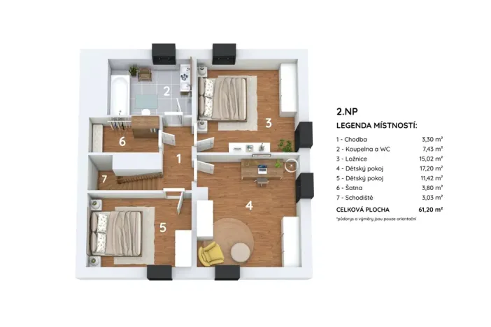 Prodej rodinného domu, Panenské Břežany, Nad Svatou Annou, 174 m2