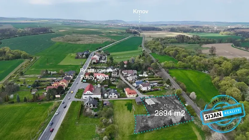 Prodej komerčního pozemku, Brumovice, 2834 m2