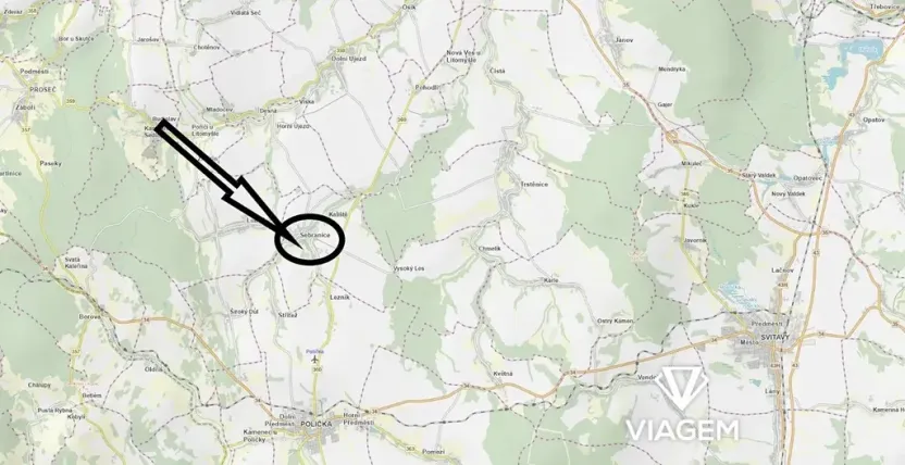 Prodej pozemku pro bydlení, Sebranice, 1022 m2
