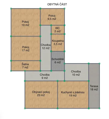 Prodej rodinného domu, Přítluky, Údolní, 131 m2