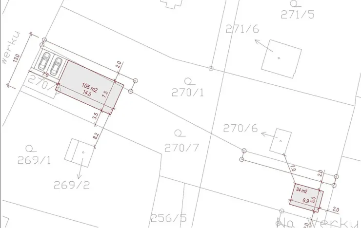 Prodej pozemku pro bydlení, České Budějovice, 847 m2