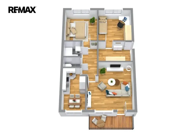 Prodej bytu 3+1, Brno - Líšeň, Horníkova, 73 m2