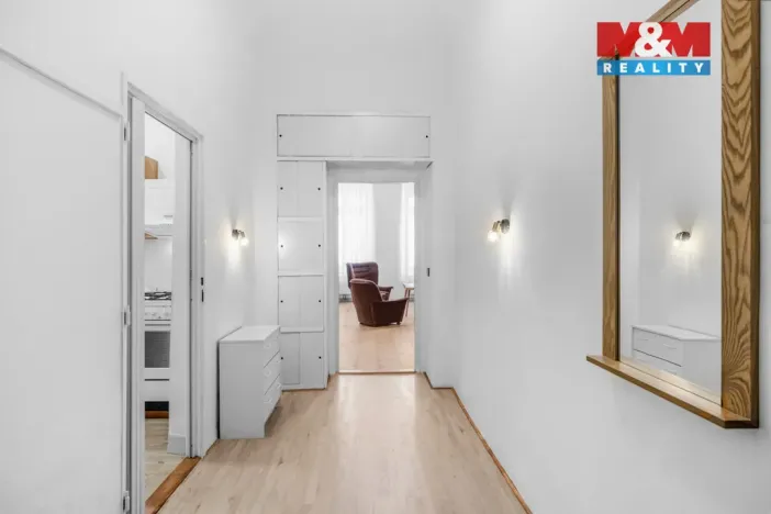 Pronájem bytu 2+1, Praha - Nové Město, Růžová, 60 m2