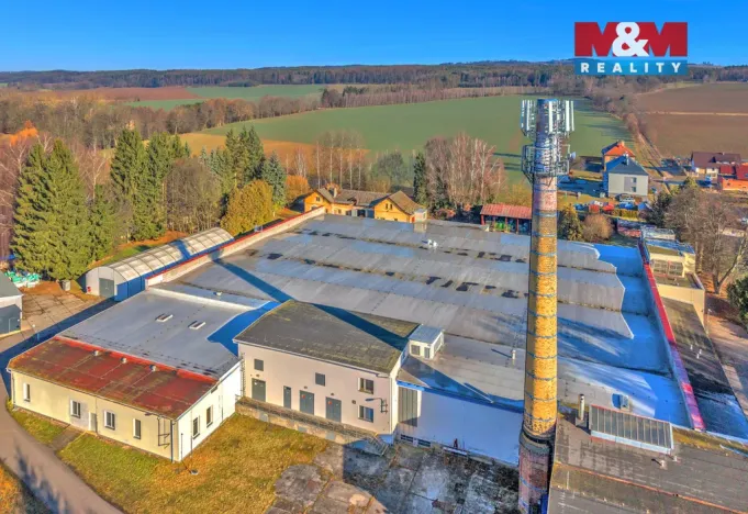 Prodej výrobních prostor, Miletín, Lhotova, 22000 m2