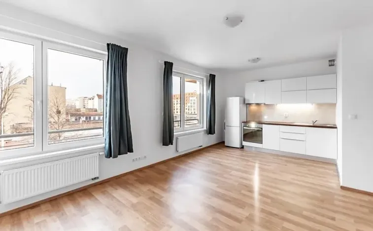 Pronájem bytu 1+kk, Praha - Holešovice, Na Maninách, 41 m2