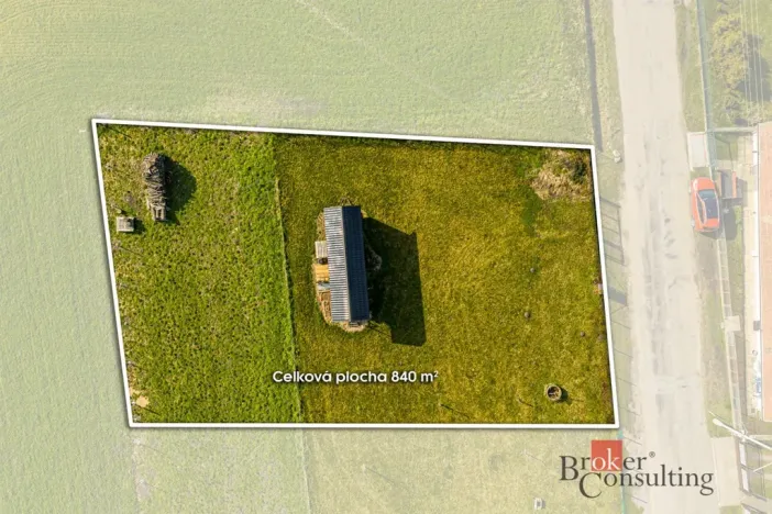 Prodej zahrady, Moravany - Turov, 840 m2