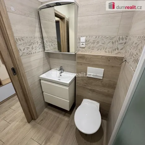 Pronájem bytu 1+1, Jílové - Kamenná, Okružní, 35 m2