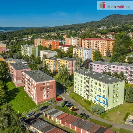 Pronájem bytu 1+1, Jílové - Kamenná, Okružní, 35 m2