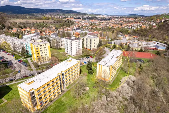 Pronájem bytu 3+1, Český Krumlov - Plešivec, Sídliště Plešivec, 80 m2