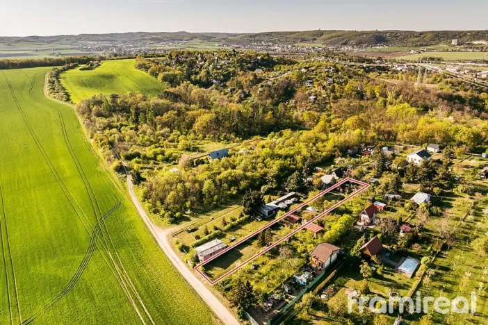 Prodej zahrady, Ostopovice, 849 m2