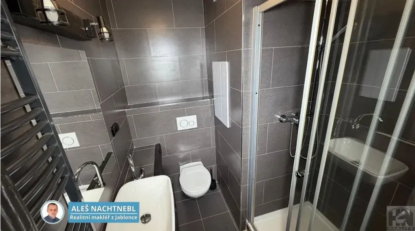 Pronájem bytu 1+1, Jablonec nad Nisou, Vysoká, 42 m2