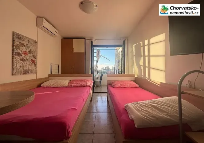 Prodej bytu 1+kk, Gajac, Chorvatsko, 22 m2