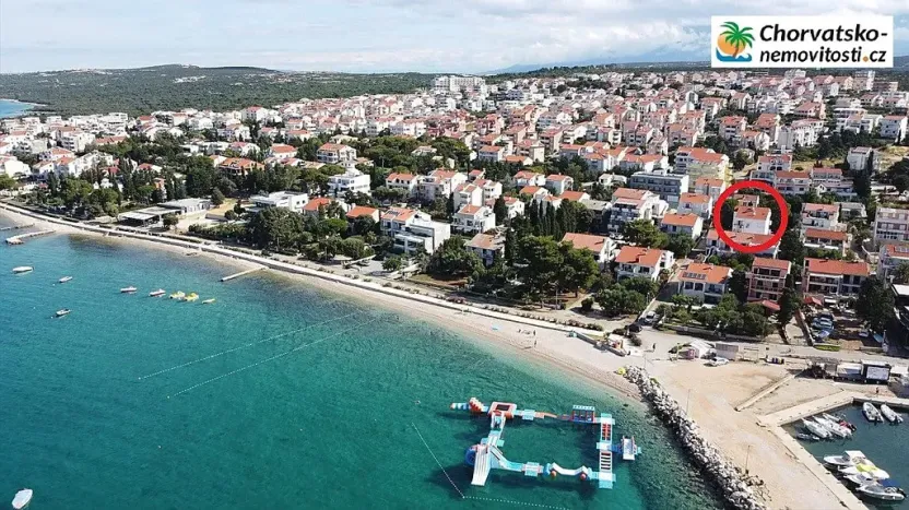 Prodej bytu 2+kk, Novalja, Chorvatsko, 45 m2