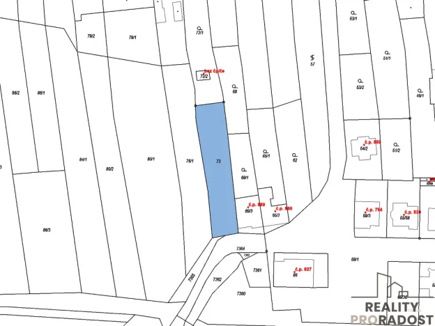 Prodej pozemku pro bydlení, Hovorany, 928 m2