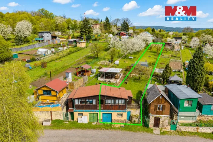 Prodej zahrady, Kadaň, 478 m2