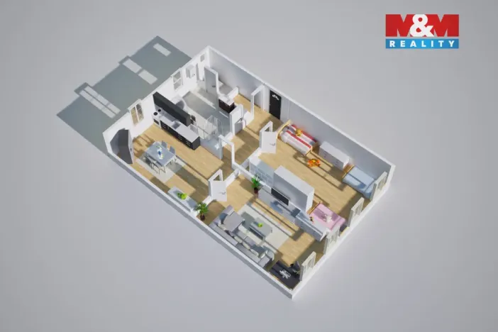 Prodej bytu 3+kk, Teplice, Duchcovská, 191 m2