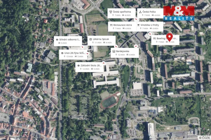 Pronájem bytu 3+1, Česká Lípa, Alexandrovská, 74 m2