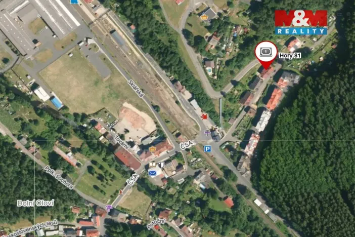 Prodej bytu 3+1, Oloví - Hory, 74 m2