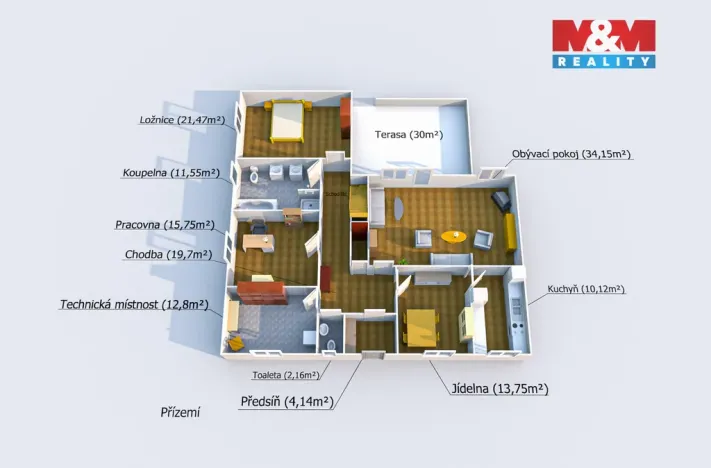 Prodej rodinného domu, Plzeň, Do Luk, 260 m2