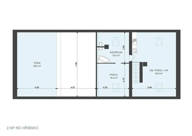 Prodej rodinného domu, Stěžery, 178 m2