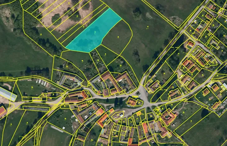 Prodej podílu louky, Počátky, 6751 m2