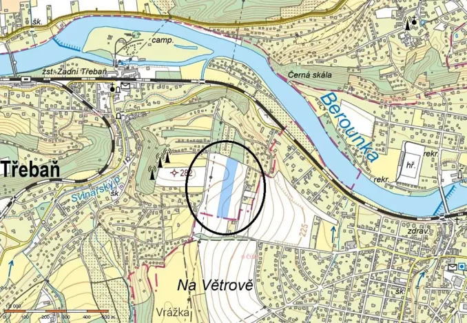 Prodej podílu pozemku pro bydlení, Zadní Třebaň, 10559 m2