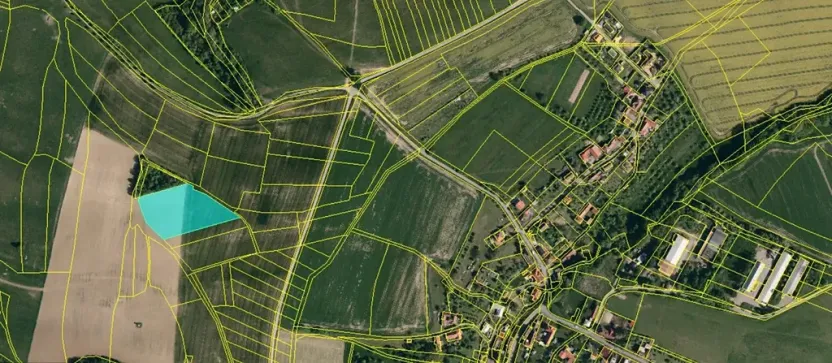 Prodej pole, Slušovice, 7591 m2