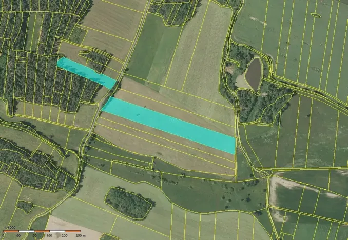 Prodej pole, Myslív, 35331 m2