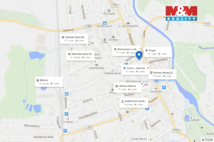 Pronájem bytu 2+kk, Blovice, Americká, 52 m2