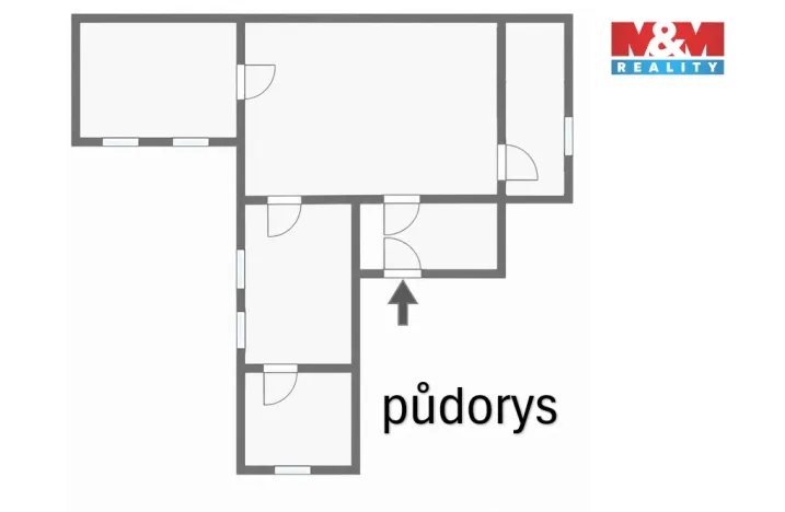 Pronájem bytu 4+kk, Kolín - Kolín I, Husova, 68 m2