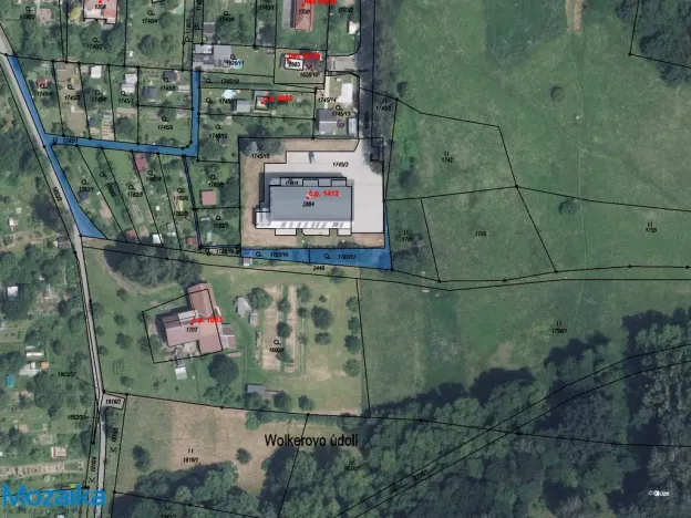 Prodej pozemku pro bydlení, Ústí nad Orlicí, 340 m2