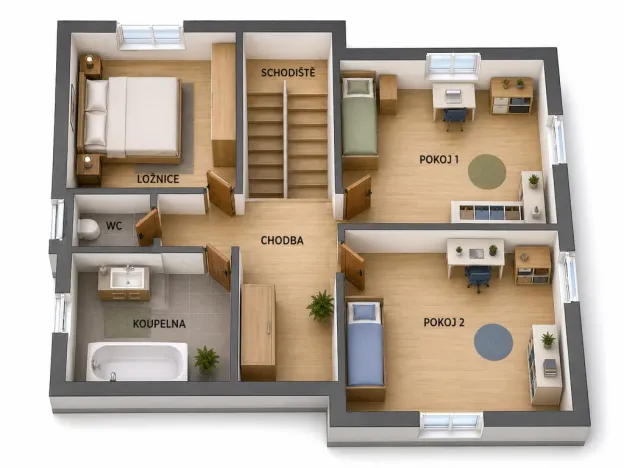 Prodej pozemku pro bydlení, Vyšní Lhoty, 2147 m2