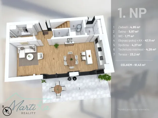 Prodej rodinného domu, Úvaly, 5. května, 142 m2