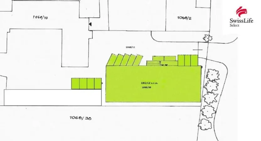 Pronájem skladu, Jihlava, Brněnská, 789 m2